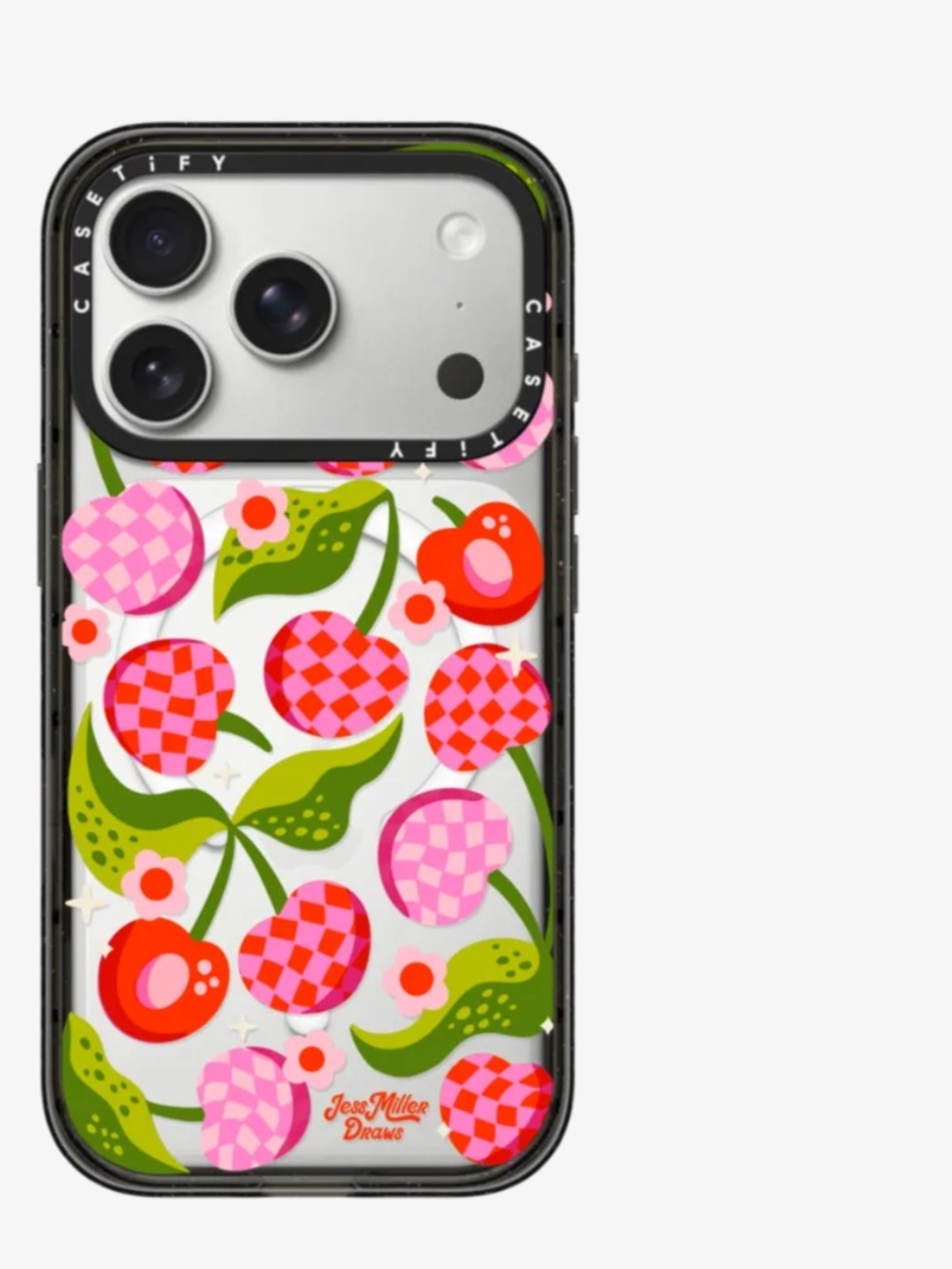 Checkered Cherries - iPhone 17 pro